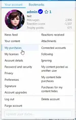 [5318.cm] [OzzModz] RM Marketplace: Account Tabs