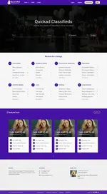 [5318.cm] Quickad Classified Ads CMS PHP Script