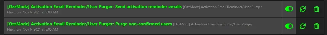 [5318.cm] [OzzModz] Activation Reminder & User Purger