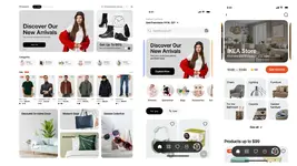 [5318.cm] UzMart Multi-Vendor E-commerce Marketplace - eCommerce Mobile App, Web, Seller and Admin Panel