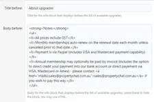 [5318.cm] Account Upgrades Info
