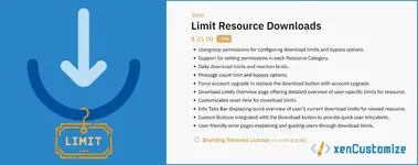 [5318.cm] [XenCustomize] Limit Resource Downloads